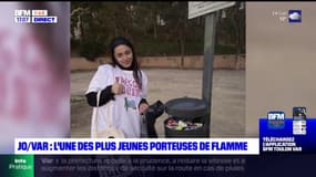 Var: rencontre avec Donia, l'une des plus jeunes porteuses de la flamme olympique