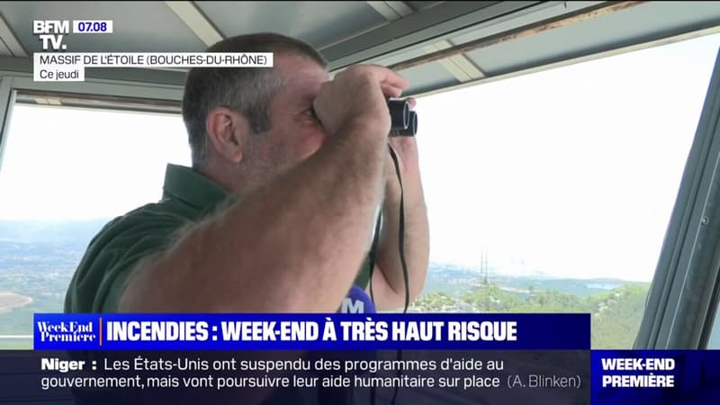 Les Bouches-du-Rhône à l'affut des incendies à cause de risques très élevé de feux de forêt