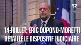  14-Juillet: Éric Dupond-Moretti détaille le dispositif judiciaire 