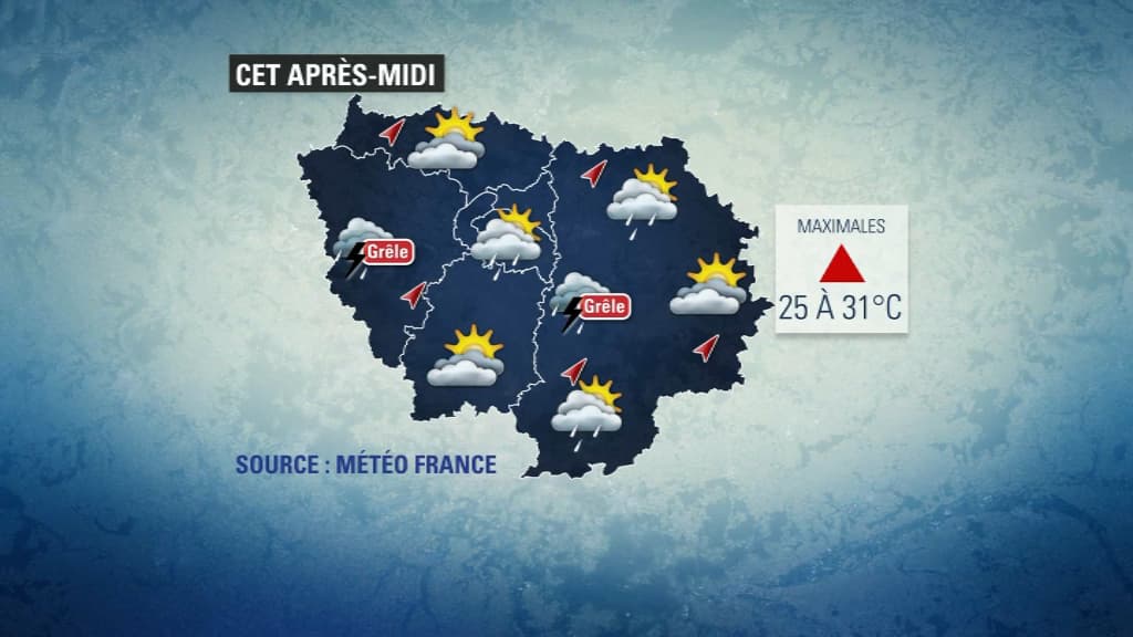 Météo du 4 juin.