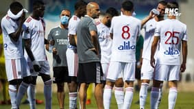 "Pendant l'entraînement, il n'y avait pas un bruit" : à Lyon, notre correspondant a senti des joueurs "concentrés"