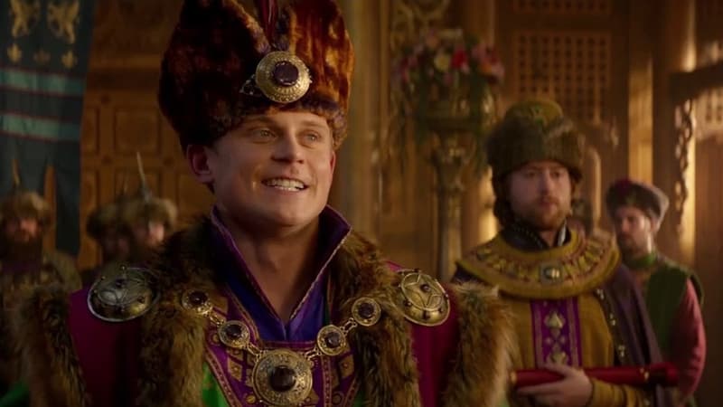 Le Prince Anders dans le film Aladdin