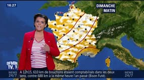 La météo pour ce dimanche 30 juillet 2017