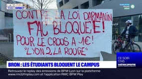 Bron : Le campus était bloqué ce lundi