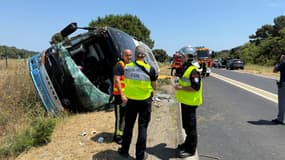 L'accident s'est produit sur la D612 à Agde (Hérault). 