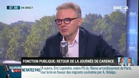 Brunet & Neumann : Retour de la journée de carence dans la fonction publique - 07/07