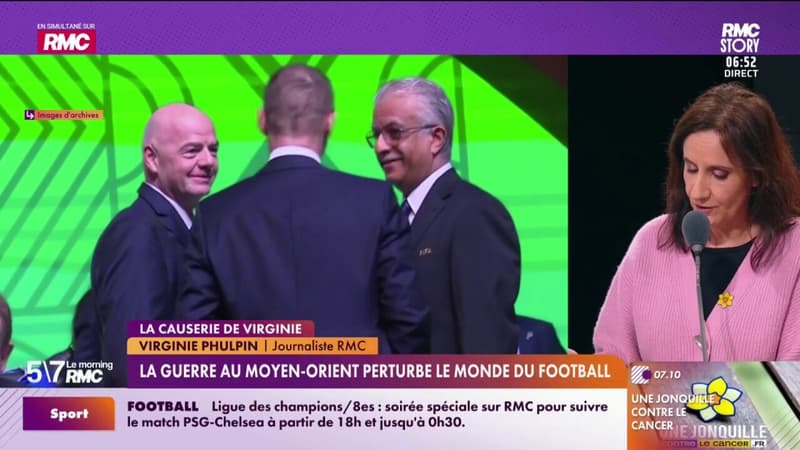La causerie - La guerre au Moyen-Orient perturbe le monde du football