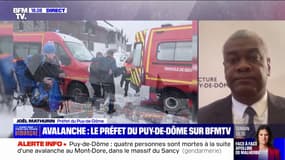 Avalanche dans le Puy-de-Dôme: les opérations sont terminées dans le secteur du Val d'Enfer, annonce le préfet Joël Mathurin