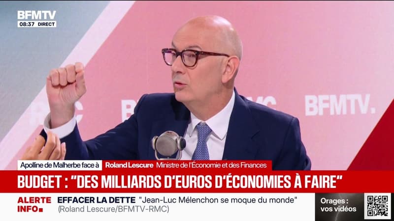 "On se moque du monde": Roland Lescure, ministre de l'Économie, réagit après que LFI dénonce un chantage autour du vote du budget