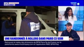 Randonnée à rollers à Paris: "On veut porter les couleurs du Samu social"