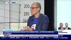 Culture Geek : Drones entraîneurs, raquettes connectées... la tech au service du tennis, par Anthony Morel - 31/05