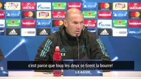 Ronaldo et Messi "se tirent la bourre" plaisante Zidane