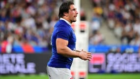 Camille Chat avec le XV de France, le 30 août 2019