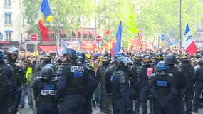 Le cortège parisien réuni à Montparnasse