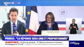 Droits de douane américains: Emmanuel Macron regrette une décision "brutale"