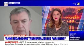 Paris: Jean-Pierre Lecoq, maire LR du 6e, dénonce avec d'autres élus de droite la politique de la mairie face au Covid-19
