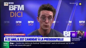 Martin Rocca, candidat à la présidentielle porte le projet "d'une assemblée constituante"