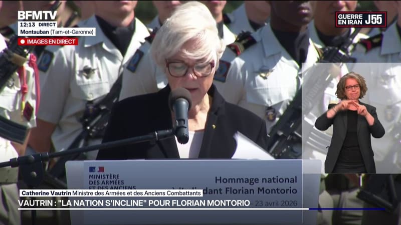 "L'adjudant Florian Montorio est tombé en servant la France jusqu'à son dernier souffle", salue la ministre des Armées