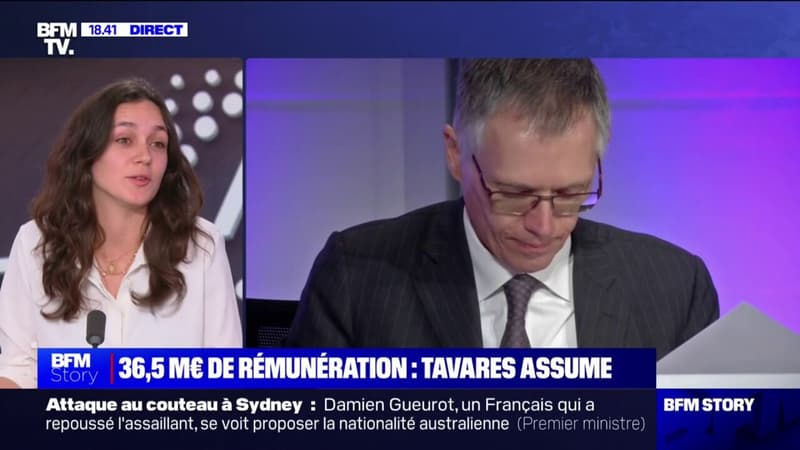 Léa Guerin (chargée de plaidoyer régulation des multinationales pour Oxfam France) sur la rémunération de Carlos Tavares: 