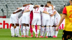 Monaco lors de son dernier match de la saison
