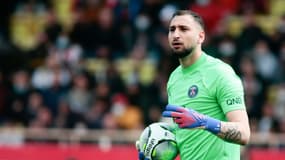 Gianluigi Donnarumma avec le PSG en Ligue 1, le 20 mars 2022