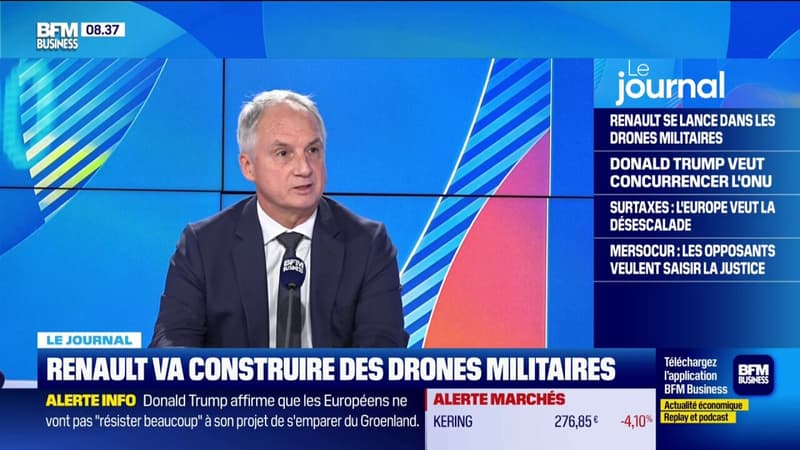 Renault va fabriquer des drones militaires