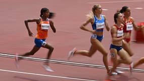 Jeux olympiques: la Néerlandaises Sifan Hassan lors de sa série du 1.500 m