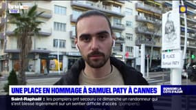Cannes: une place en hommage à Samuel Paty inaugurée
