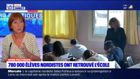 Rentrée scolaire: "On manque de moins en moins d'AESH", affirme la rectrice de l'Académie de Lille Valérie Cabuil