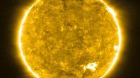 Une image du Soleil prise par la sonde Solar Orbiter et diffusée le 16 juillet. 