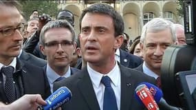Noisy-le-Grand: Valls "appelle à la mobilisation" pour le 2e tour des départementales