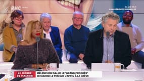 Le monde de Macron: Mélenchon salue le "grand progrès" de Marine Le Pen sur l'appel à la grève - 06/12