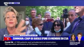 Pour cette ancienne membre du CSA, "le CSA torture la loi pour inventer un temps de parole à Éric Zemmour alors même qu'il n'est pas candidat"
