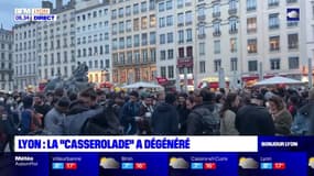 Lyon: la "casserolade" a dégénéré