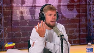 L'athlète Jimmy Gressier lors de son passage dans le Super Moscato Show, le 6 octobre 2025