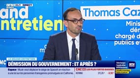 Thomas Cazenave (Ministre des comptes publics) : Macron accepte la démission du gouvernement - 17/07