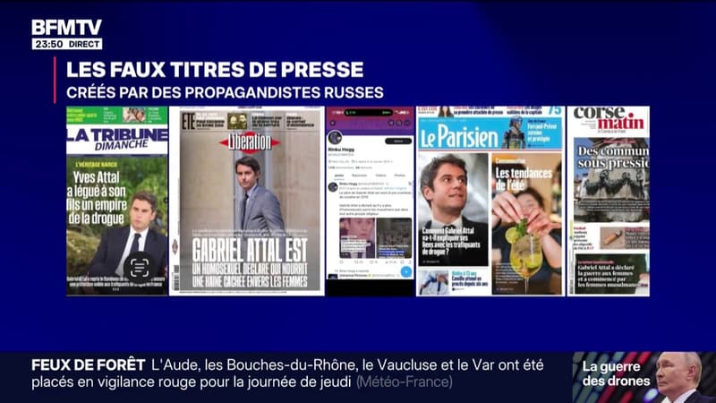 Campagne présidentielle: Gabriel Attal ciblé par des ingérences russes