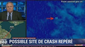 Un satellite chinois aurait observé une possible zone de l'accident en mer.