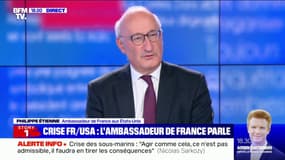 Philippe Étienne, ambassadeur de France aux États-Unis: "Ce n'est pas la rupture des relations"