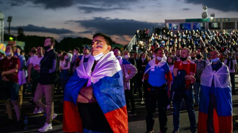 Euro: Moscou ferme sa fan-zone de l'Euro à cause d'une flambée de Covid