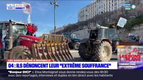 Alpes-de-Haute-Provence: les agriculteurs en colère partent manifester à Marseille