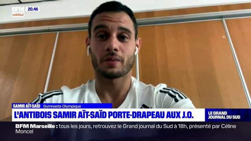 Le gymnaste antibois Samir Aït-Saïd sera porte-drapeau aux JO de Tokyo