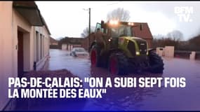 "On a subi sept fois la montée des eaux": le ras-le-bol d'un sinistré du Pas-de-Calais, excédé par les crues