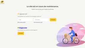 Le site Internet de la Poste. 