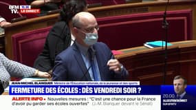 Jean-Michel Blanquer: "C'est une chance pour la France d'avoir pu garder ses écoles ouvertes"