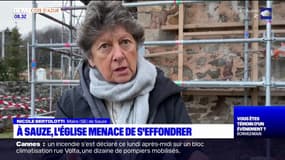 Alpes-Maritimes: l'église menace de s'effondrer à Sauze