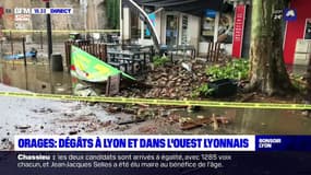 D'importants orages se sont abattus sur Lyon et l'Ouest Lyonnais