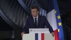 Emmanuel Macron présente à Belfort des chantiers pour "reprendre en main notre destin énergétique et donc industriel"