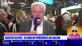 Salon de l'agriculture; Jean-Marie Bernard, président des Hautes-Alpes, assure que l'ambiance est "magnifique" 