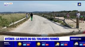 Hyères: la "route du sel" toujours fermée à cause de travaux